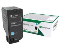 Lexmark 75B20C0 cyan 10 000 str. - 443056 - zdjęcie 1